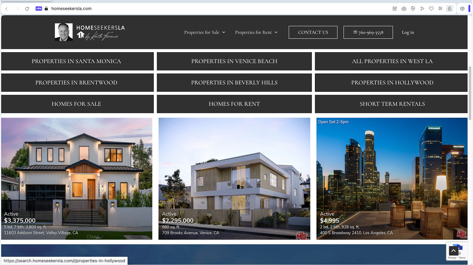 HOME SEEKERS LA