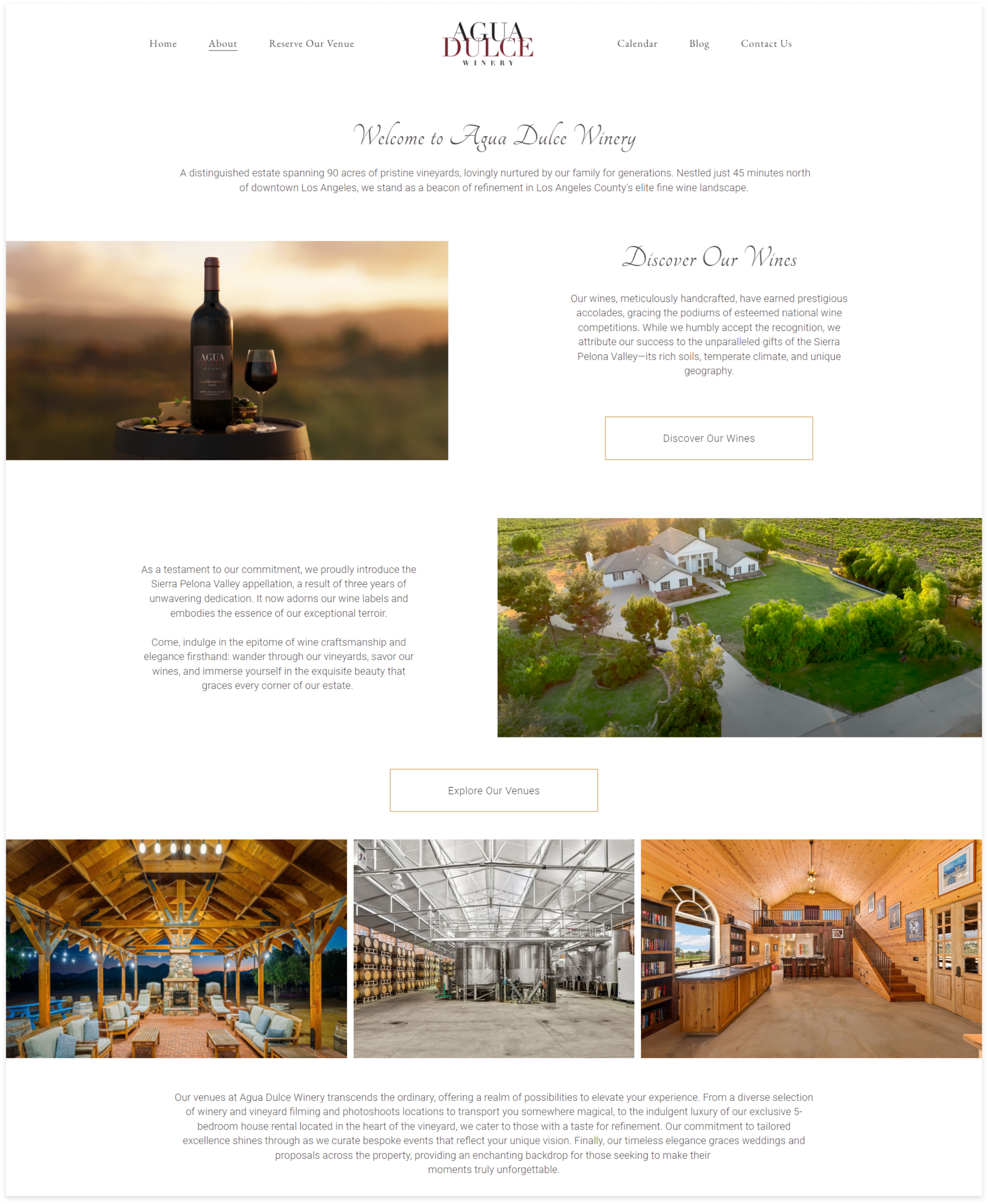 AGUA DULCE WINERY