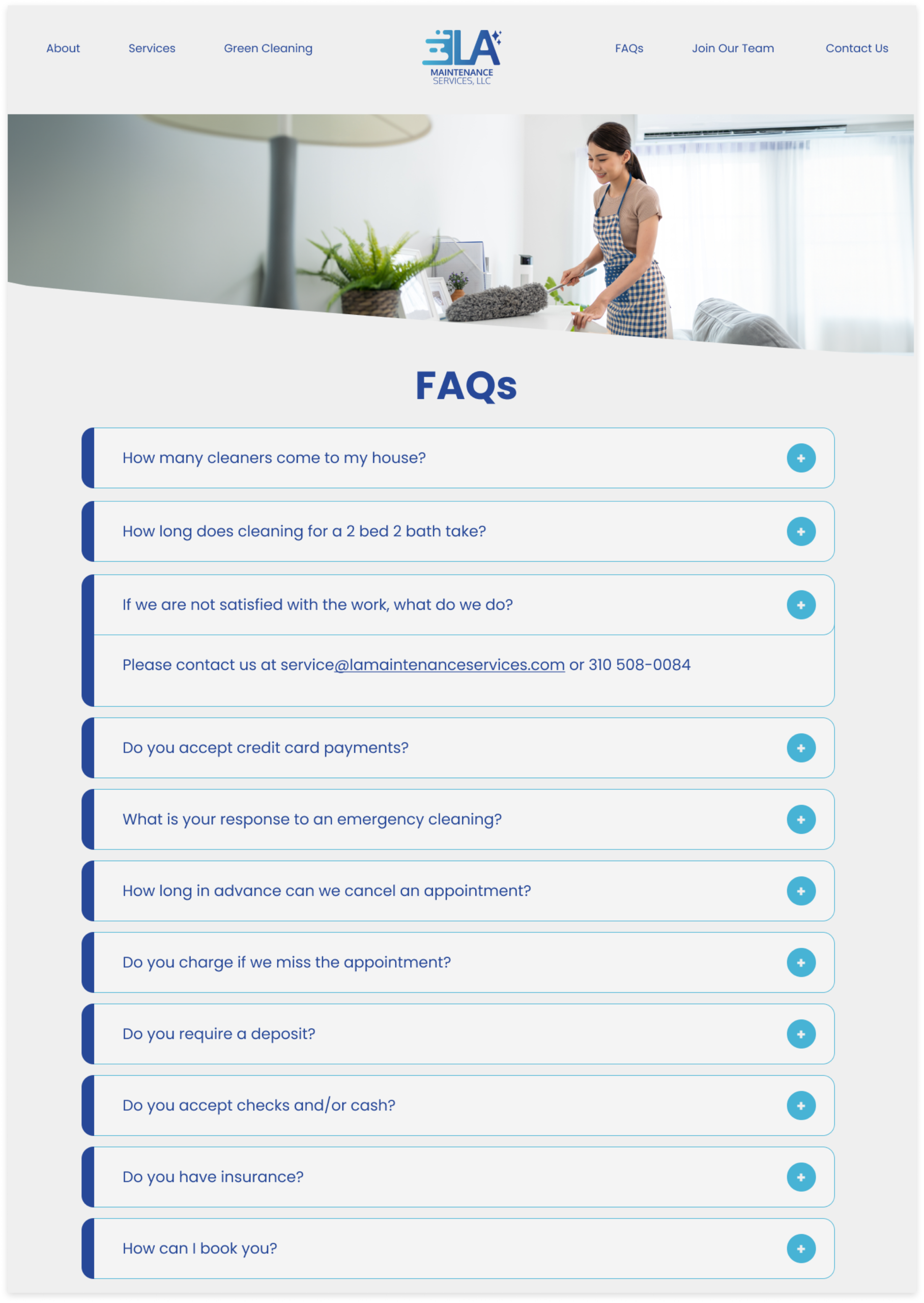FAQ - Desk - LAMS
