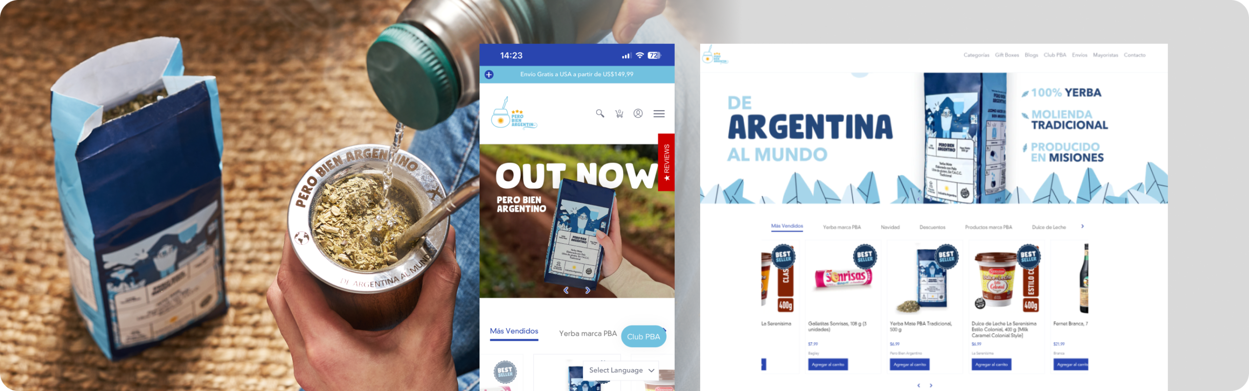 Pero Bien Argentino website